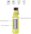 cello Puro Steel-X Neo 900 Insulated Inner Steel Outer Plastic Water Bottle, 720 ml Bottle  (Pack of 1, Yellow, Steel, Plastic)