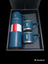 DAD CORPORATE GIFT FLASK SET BLUE